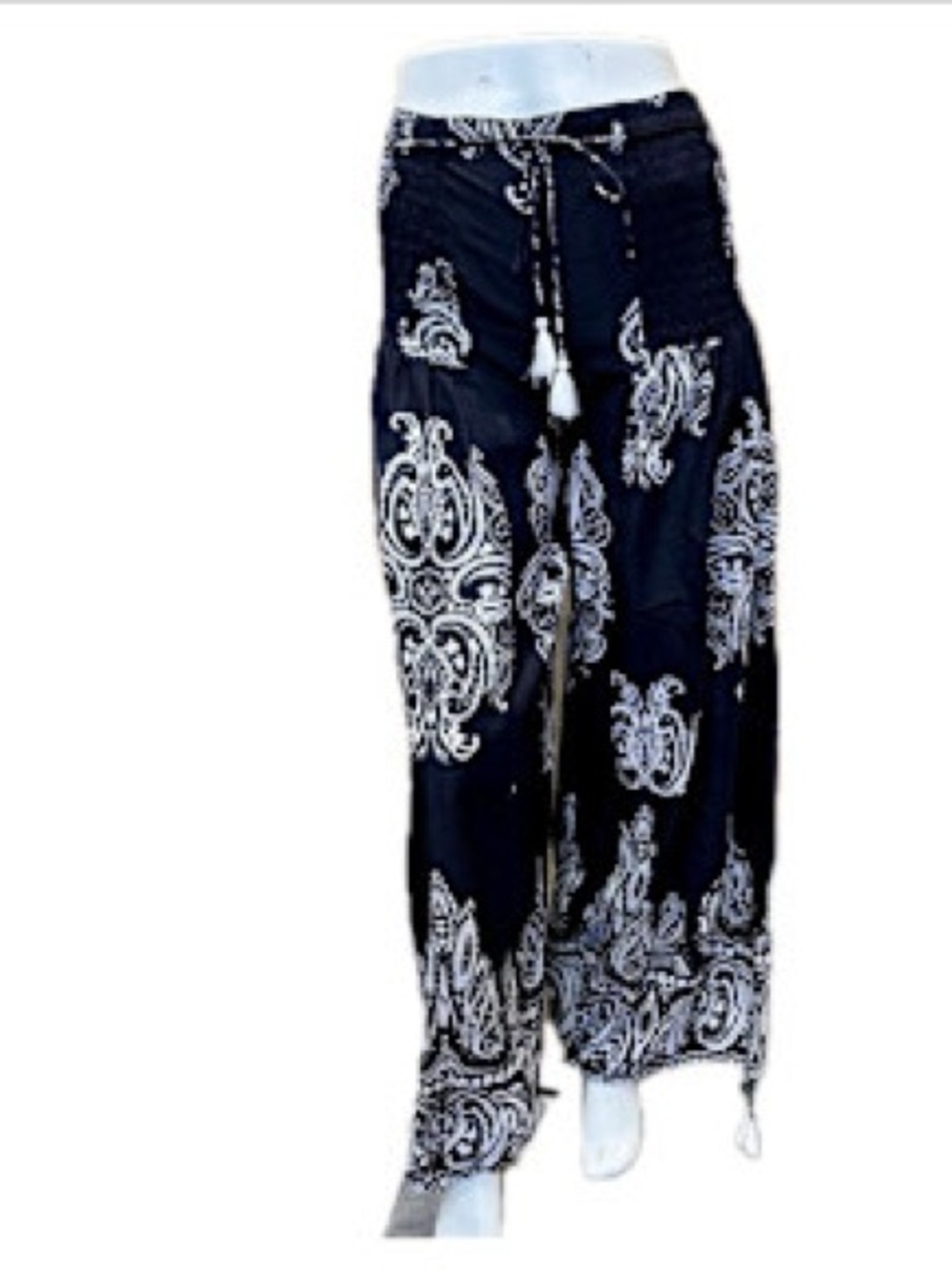 Cotton Pants w/Drawstring